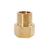 Conector Vermelho Roscado Interno e Externo de 4 Pontos 1/2 para 3/4 Adaptador Direto Interno e Externo de Cobre Redutor Conexões de Tubo de Cobre Atacado