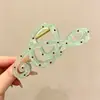 Pinzas para el pelo de lazo estilo coreano, accesorios para el pelo de alta gama, pinzas de tiburón, horquillas exquisitas para mujeres jóvenes, pinzas para el pelo de otoño e invierno para la parte trasera de la cabeza