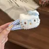 Nuevos Pasadores de Pelo de Felpa de Dibujos Animados para Niñas Otoño/Invierno 2025 Pasadores de Esponja Pinzas para Flequillo Accesorios para el Cabello al por Mayor