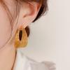 Pendientes de Aro Grandes Geométricos de Metal Exagerados Estilo Europeo y Americano, Modernos, Sencillos, Versátiles, Adelgazantes, Pendientes Estilo Minimalista al por Mayor