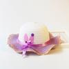 Chapéu de Sol Qingchu para Crianças Primavera, Verão e Outono Chapéu de Palha Feminino Chapéu de Sol Chapéu de Praia para Exterior Chapéu de Palha Fofo para Meninas