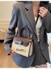 Bolso Casual Estilo Coreano Transfronterizo para Mujer Nuevo Modelo 2026 Bolso de Hombro de Alta Gama Tipo Kelly Bolso Pequeño Cuadrado Versátil Cruzado