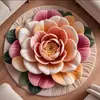 Alfombrilla de drenaje de terciopelo de cristal de girasol de colores de alta venta en comercio exterior transfronterizo, alfombrilla para el suelo de dormitorio, entrada de cocina, baño