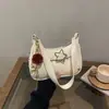 Bolso de Axila Estilo Estrella de Gama Alta para Mujer, Bolso de Hombro de Nicho de Moda, Bolso de Mano Versátil de Moda Casual