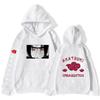 Sudadera con capucha Naruto para hombre transfronteriza 2021 Sudadera con capucha estampada Nube Roja Anime de día Sudadera holgada