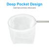 Venta directa del fabricante: Red Pequeña Ornamental para Peces Guppy y Betta, Red Retráctil 3D de Acero Inoxidable para Camarones y Peces de Acuarios
