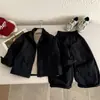 Traje para Niños Primavera y Otoño 2026 Nueva Moda Chaqueta Infantil a la Moda y Pantalones Casuales Conjunto de Dos Piezas para Niños Mayores Pantalones de Moda