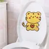 Banheiro Vaso Sanitário Feltro Adesivos para Vaso Sanitário Suprimento Almofada Adesiva Espessada Feltro Desodorizante para Vaso Sanitário Adesivos de Vaso Sanitário Cartoon