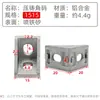 Conector de Ángulo para Fundición a Presión Accesorios para Perfiles de Aluminio Fijación en Ángulo Recto / Ranura de Esquina para Ángulo de 303040 Estándar Nacional Estándar Europeo