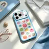 Capa Criativa para iPhone com Tema de Tomate Colorido para Apple 16/14 Pro, Estilo Nicho de Luxo Capa para Celular 17 Pro Max