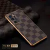 Funda Protectora de Cuero Resistente a Caídas con Cubierta Completa para Lente para Huawei P40pro P50por Funda de Teléfono de Cuadros de Gama Alta