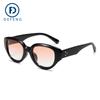 Tr610 Óculos de Sol Estilo Coreano Óculos de Sol Polarizados para Homens e Mulheres Olho de Gato 2024 Quebra-Sol Branco Rosado Mosu Fakeme