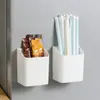 Estante de almacenamiento de pared lateral para refrigerador, colocado detrás de la puerta de entrada, para guardar film transparente y suministros de cocina; caja de almacenamiento magnética de pared