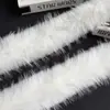 Tira de pelo sintético de mapache 10 cm superficie de pelo grande, adecuada para chaquetas de plumas, Hanfu, sudaderas, cuellos de pelo y accesorios para cuellos de pelo