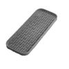 Tapete de silicona para charola, tapete escurridor, jabonera de baño, tapete para fregadero, tapete resistente al calor, charola de goteo de silicona