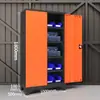 Gabinete de Ferramentas Pesado para Fábricas e Oficinas de Reparo Automotivo, Carrinho de Ferramentas Móvel com Gavetas, Armário de Armazenamento de Ferramentas com Ferragens Espessadas