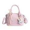 Bolso Boston Floral Pequeño y Dulce para Mujer 2026 Nuevo Bolso de Mano y Cruzado Versátil Bolso Almohada Lindo de Moda para el Trabajo