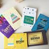 Tarjeta de felicitación de cumpleaños de negocio creativa tarjeta de cumpleaños para empleado líder tarjeta de venta caliente de Amazon con sobre