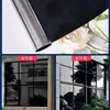 Pegatinas de Vidrio, Película de Privacidad para Ventanas, Película Aislante del Calor y Bloqueadora de Luz, Oscurecimiento Total, Anti-Fugas, Película de Vidrio con Perspectiva Unidireccional, Pegatinas Electrostáticas