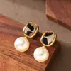 Disponibles Pendientes de Estilo Étnico Modernos y Únicos de Crin de Caballo Natural con Estampado de Leopardo, con un Toque de Lujo Ligero y Alta Gama, Accesorios Versátiles para Orejas con Aguja de Plata