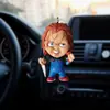 Nuevo Tema de Halloween Colgante Plano de Acrílico para Interior de Coche Colgante de Gnomo de Terror Decoraciones para el Hogar