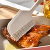 Raspador de silicona de grado alimenticio, cepillo de aceite 2 en 1, resistente a altas temperaturas, para hornear pasteles domésticos, espátula, cuchara, pala, 2 en 1.