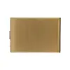 Caja de Tarjetas de Acero Inoxidable para 10 Tarjetas Anti-Blindaje RFID Estuche de Tarjetas de Gran Capacidad Caja de Almacenamiento de Tarjetas Metálica de Alta Calidad Anti-Desmagnetización