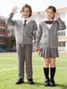 Conjunto de Uniforme Escolar Primario, Uniforme de Jardín de Infancia, Uniforme de Clase Estilo Británico, Uniforme de Fabricante, Uniforme de Presentación Coral, Uniforme de Presentación del 1 de Junio