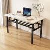 Mesa Dobrável para Computador Doméstico Mesa Longa Mesa de Jantar Simples Mesa de Feira Mesa de Estudo para Estudante Mesa Retangular para Treinamento