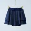 Falda Deportiva de Tenis para Yoga de Verano para Mujer Ropa Exterior Delgada Pantalones de Seguridad Falda Nube Falda Delgada Antideslizante