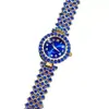Reloj de Mujer de Moda y Popular, Elegante Reloj de Diosa de Lujo con Diamantes Completos, Reloj de Cuarzo Versátil de Moda de Nicho