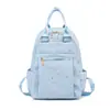 Nueva Mochila Estrella Estilo Japonés Estilo Ins para Estudiantes Mujeres, Gran Capacidad, Versión Coreana, Casual, Simple, Linda Bolsa de Viaje Escolar