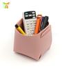 Tubo de Almacenamiento de Papelería para Escritorio de Oficina Estilo Escandinavo Portalápices de Cuero de Doble Cara Tubo de Almacenamiento para Brochas de Maquillaje de Cuero PU