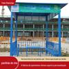Barra de aço para construção, galpão de processamento, lazer, pavilhão de chá, galpão de proteção, área externa de fábrica, estrutura de aço, pavilhão para fumantes, pavilhão de descanso
