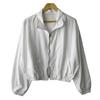 2025 Nueva Chaqueta de Otoño Coreana con Cuello Mao para Mujer Holgada Delgada Versátil de Manga Larga Casual Protección Solar Top