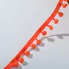 Entrega Direta da Fábrica de 35 Cores de Passeamanaria Pom-Pom Colorida de 1cm para Roupas Feitas à Mão DIY e Acessórios Decorativos para Têxteis Domésticos