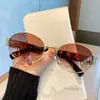 Novos Óculos de Sol Estilo Punk Retrô Europeu e Americano Óculos de Sol com Armação Pequena Oval para Homens e Mulheres Tendência Óculos Estilo Hong Kong de Alta Qualidade