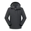 2026 Nueva Chaqueta de Montañismo Impermeable de Grosor Medio con Forro de Polar Integrado para Pareja Ropa de Trabajo Ropa Exterior con Logo Estampado
