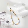 Japonês e coreano Nova cor transfronteiriça pingente de cinco estrelas corrente de telefone móvel moda caso de telefone móvel pendurado decoração pingente simples cordão de telefone móvel