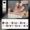 Unhas Usáveis Sexy Flash Personalizadas, Unhas Postiças de Alto Padrão, Adesivos de Nail Art Usáveis Gelo-Transparente, Adesivos de Nail Art Mais Vendidos, Produtos Acabados