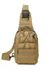 Bolsa Tática de Peito Transfronteiriça, Bolsa de Ciclismo em Tecido Oxford, Bolsa Pequena de Peito Camuflada para Esportes ao Ar Livre, Bolsa Transversal de Ombro Único para Exterior