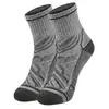 Calcetines de Lana Merino Transfronterizos, Suela Gruesa de Rizo, Absorbentes de Sudor, Transpirables para Correr, Antideslizantes de Media Pantorrilla, Calcetines Deportivos Profesionales