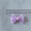 Laço Semi-Acabado DIY de Gaze Perolada Neve Três Camadas para Presilha de Cabelo de Pet Crianças Acessórios de Cabelo Roupas de Bebê Bjd Ingredientes