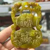 Colgantes de Jade Xiu Jade Estilo Antiguo, Varios Adornos de Jade Tallados por Ambos Lados, Colgantes de Mano Estilo Chino, Suministros al por Mayor para Puestos Callejeros y Transmisiones en Vivo