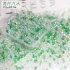 Contas de Bolha Coloridas Misturadas, Kit de Material para Joias DIY de Resina Cristalina, Contas de Fluxo, Decorações de Mahjong