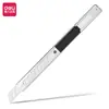 Faca Utilidade para Delicatessen Atacado 2058 (Prata) (Metal) Estilete Pequeno com Trava Automática Cortador de Papel para Uso no Escritório