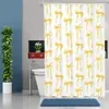 Cortina Impermeable y Antimoho para Baño, Cortina de Baño de Poliéster con Lazo, Cortina Divisoria sin Taladro para Baño, Cortina de Ducha Privada para Baño