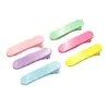 Clip ovalado de 6 cm de color caramelo, bonito clip lateral para niña, material de bricolaje, horquilla rota para estudiante, flequillo, horquilla sin costuras