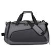 Mochila grande capacidade separação seco e molhado com compartimento para sapatos independente fabricantes de bolsa de viagem logotipo personalizado mochila para viagens de curta distância