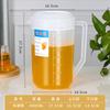 Garrafa plástica de água fria de grande capacidade transparente com escala copo medidor espessado chá com leite café catering especial 5000ml